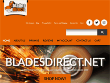Tablet Screenshot of bladesdirect.net